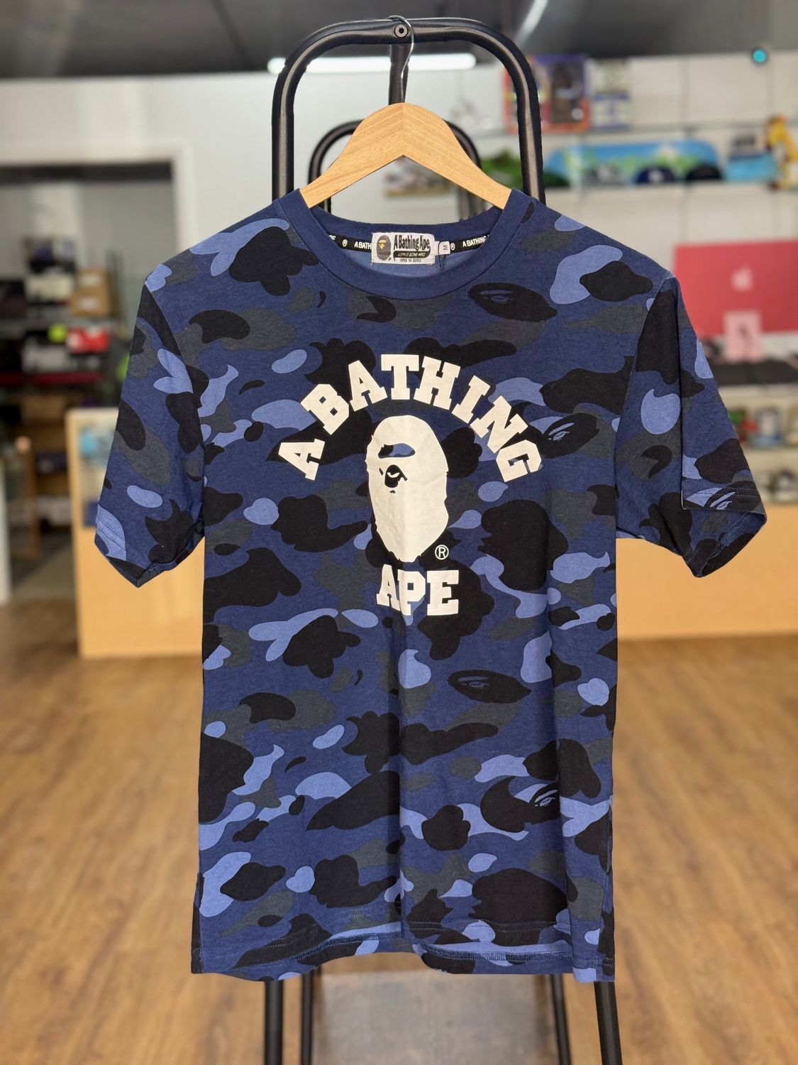 Bape Blue Camo Tee
