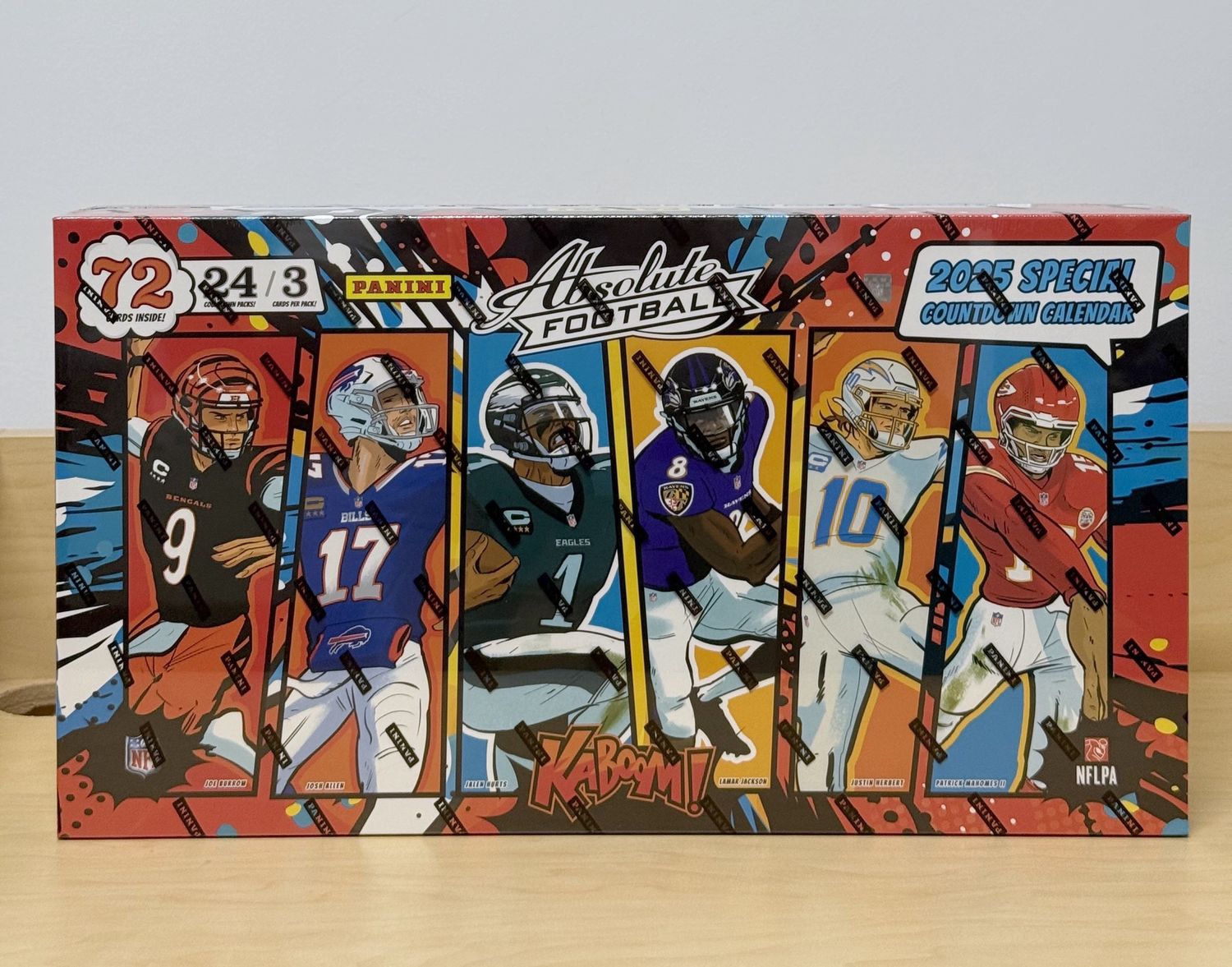 2025 Panini Absolute FootBall Calendar