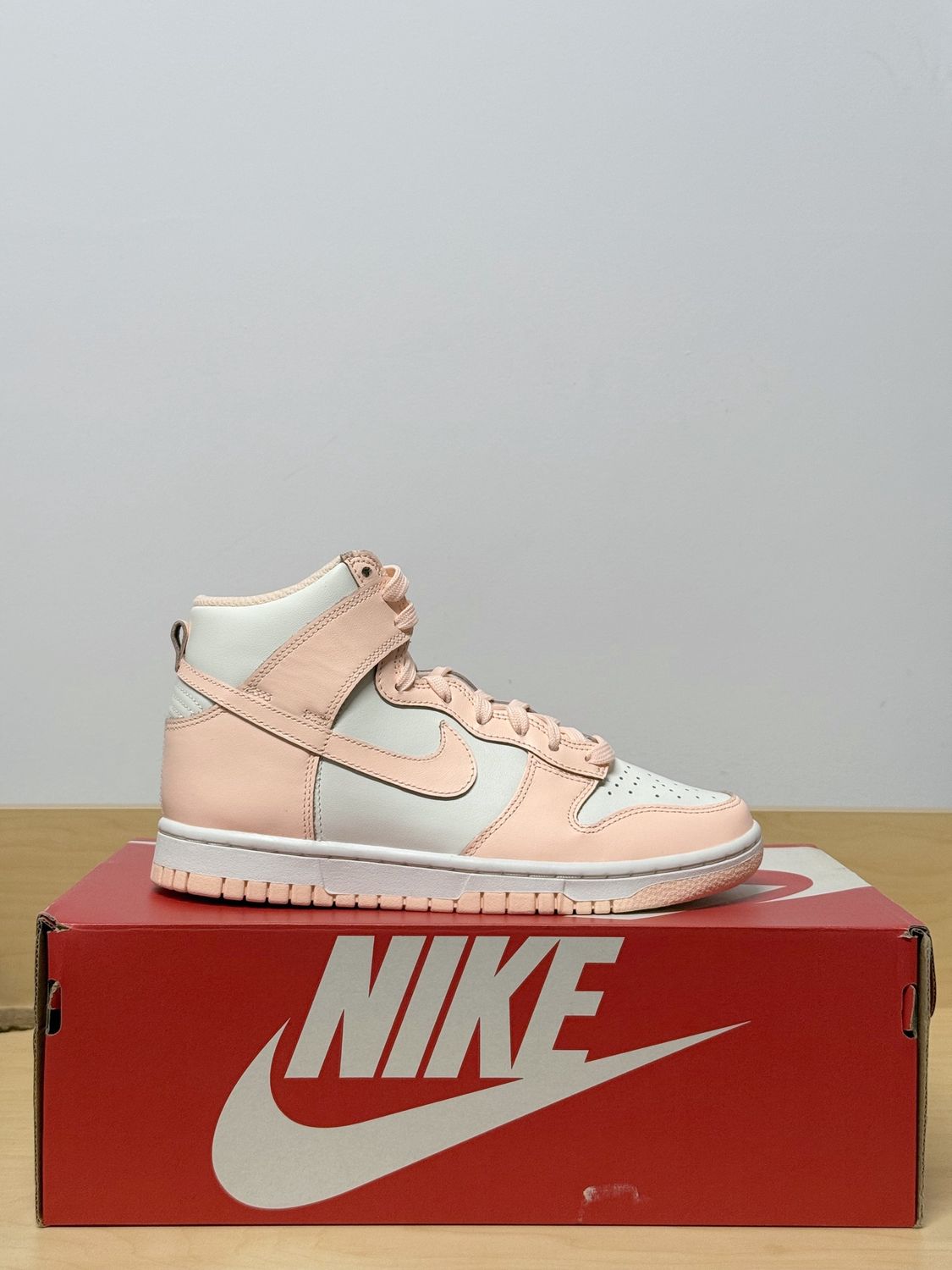 Nike Dunk High Crimson Pink Sz 6.5Y