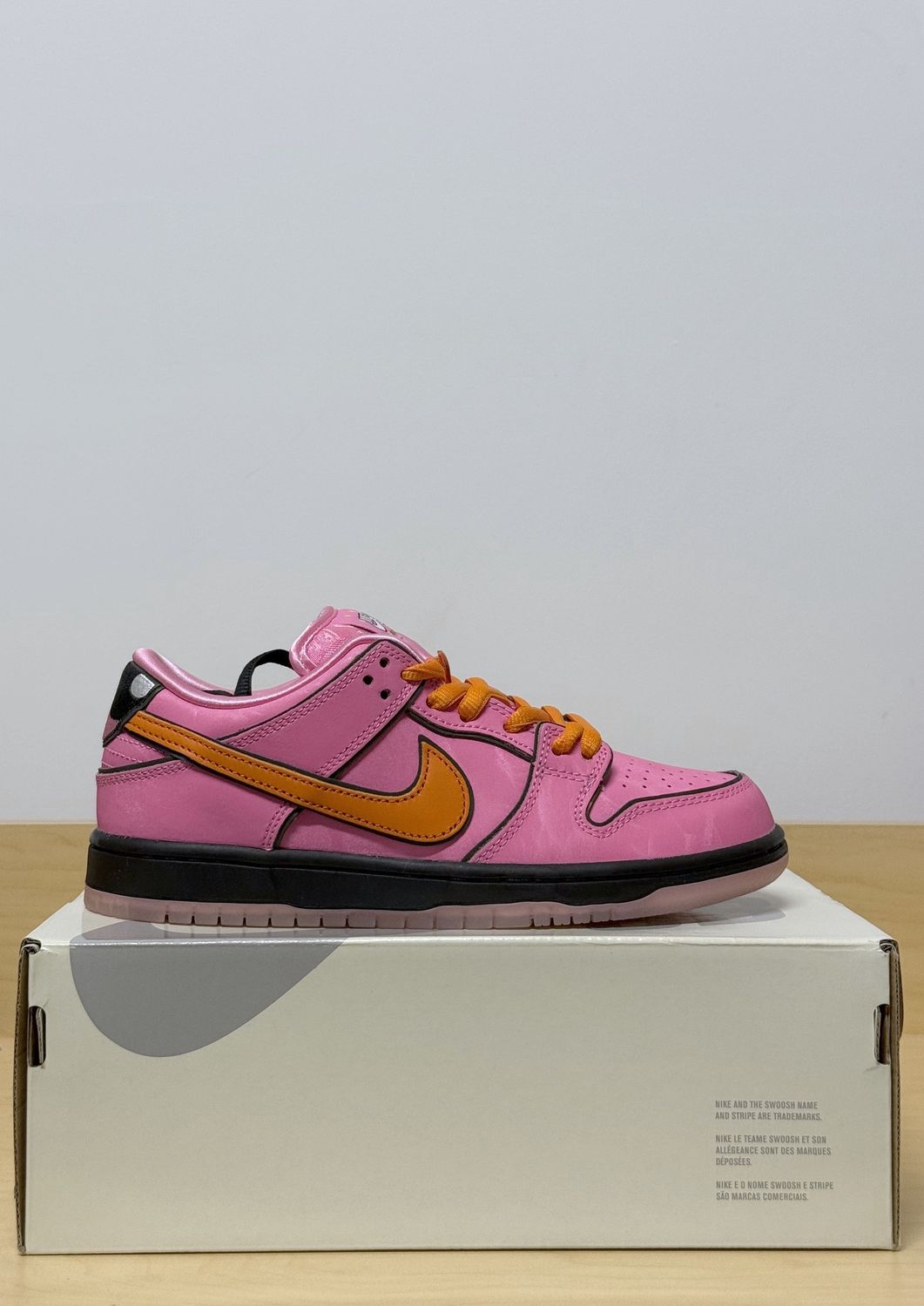 Nike Dunk Low Sb Powerpuff Girls Blossom Sz 6Y