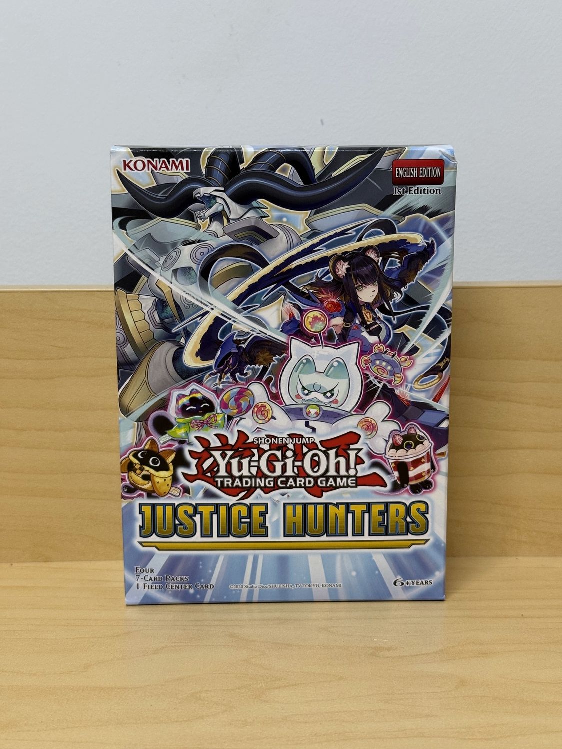 Yugioh Justice Hunters 4pck Box