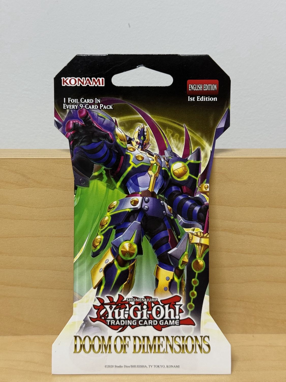 Yugioh Doom of Dimensions Sleeve Pack
