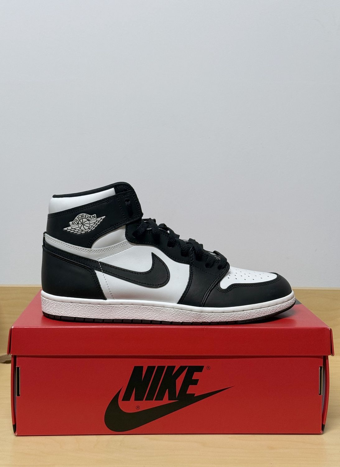 Jordan 1 High 85 Black &amp; White Sz 12M