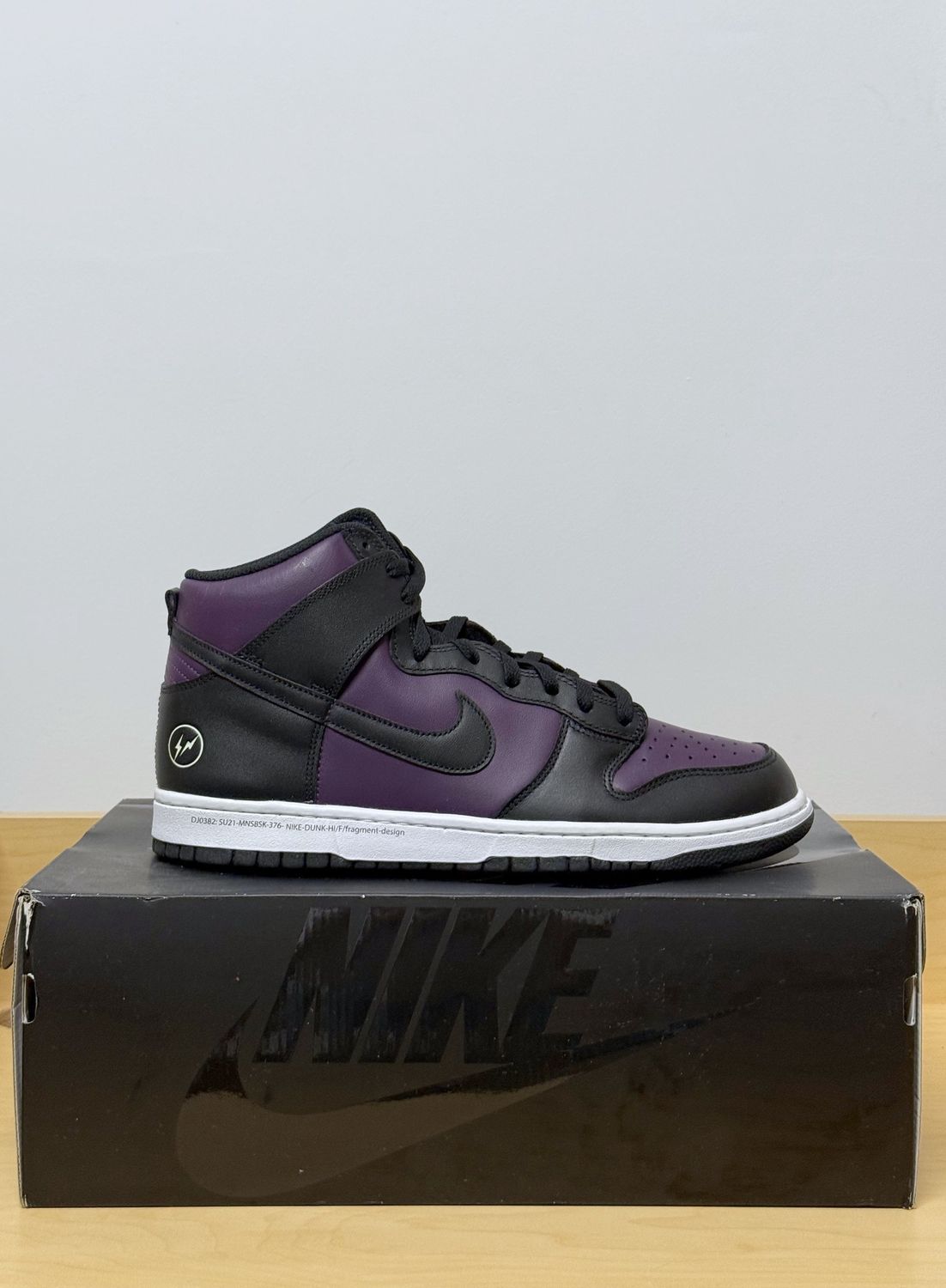 Nike Dunk High Fragment Beijing Sz 12M New