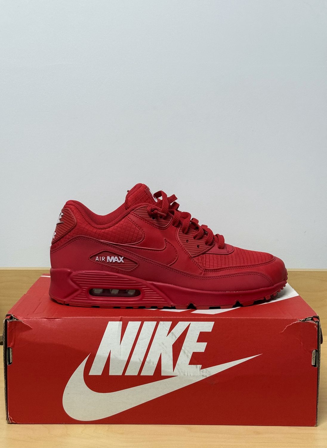 Air Max 90 Essential University Red Sz 12M