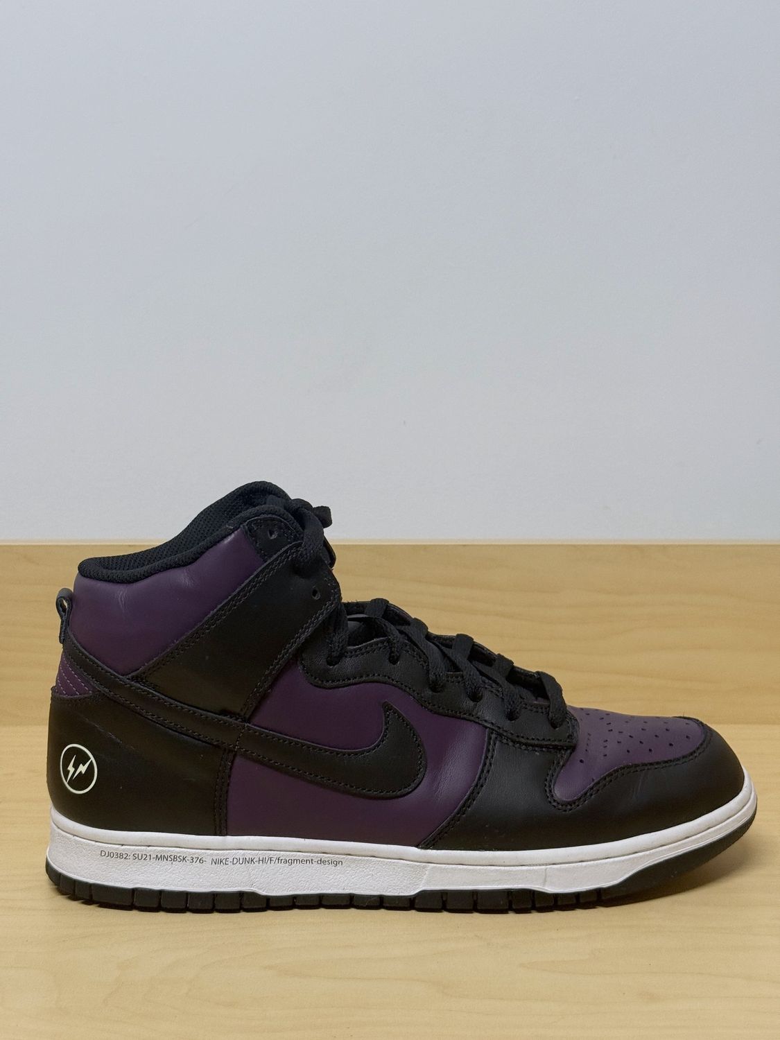 Nike Dunk High Fragment Beijing Sz 12M Used