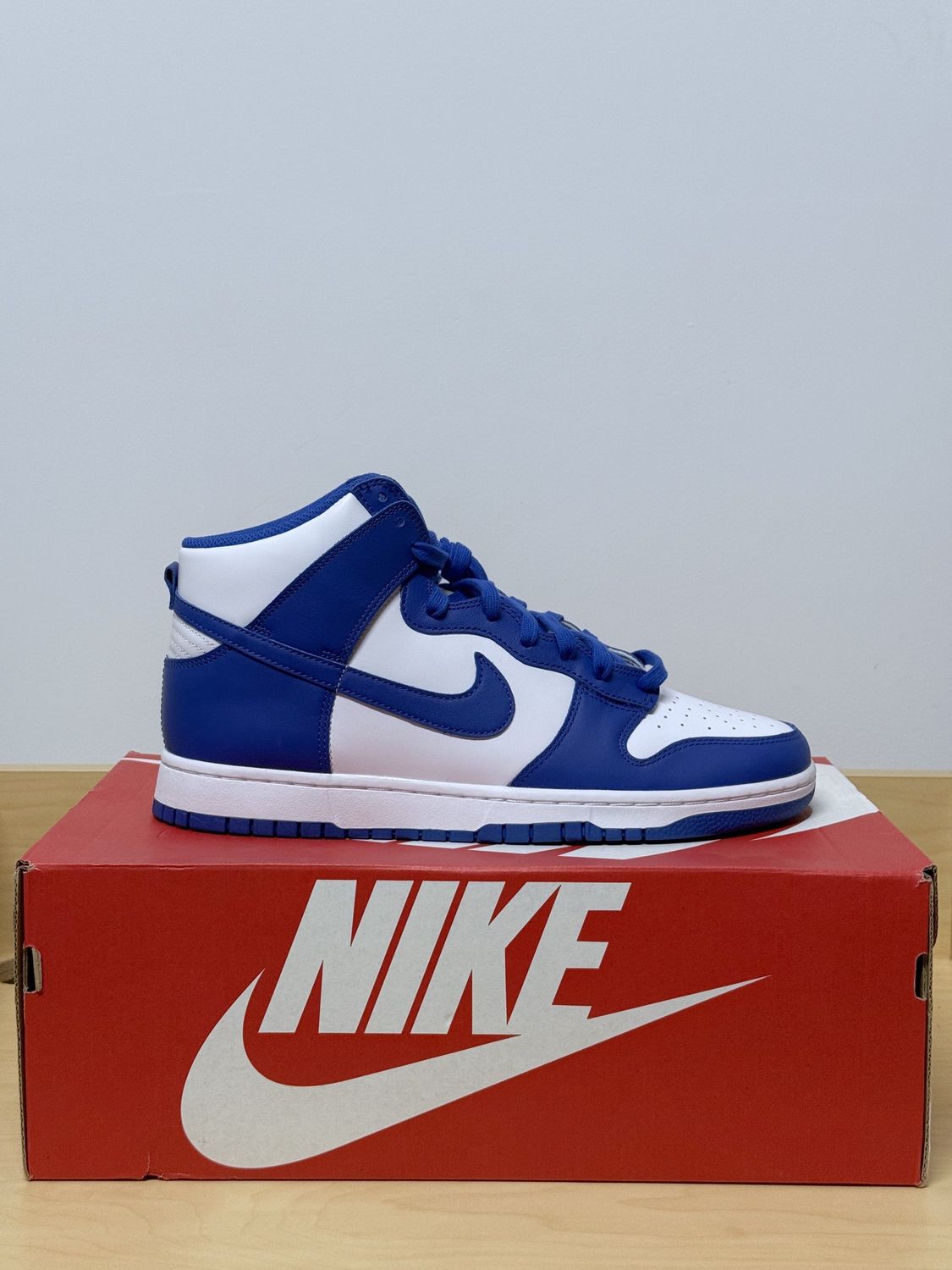 Nike Dunk High Game Royal Sz 12M