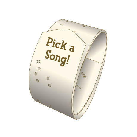 Song Strip for Music Boxes