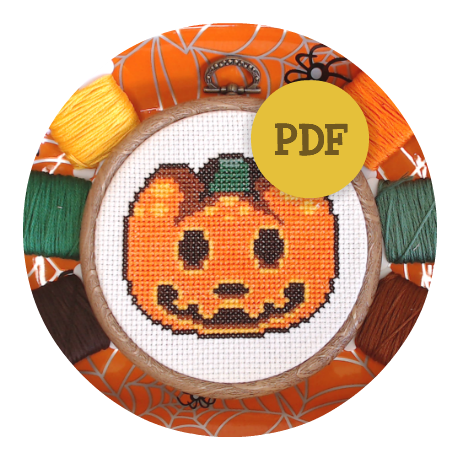Downloadable cross stitch pattern - Jack