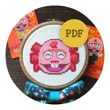 Downloadable cross stitch pattern - Shrunk