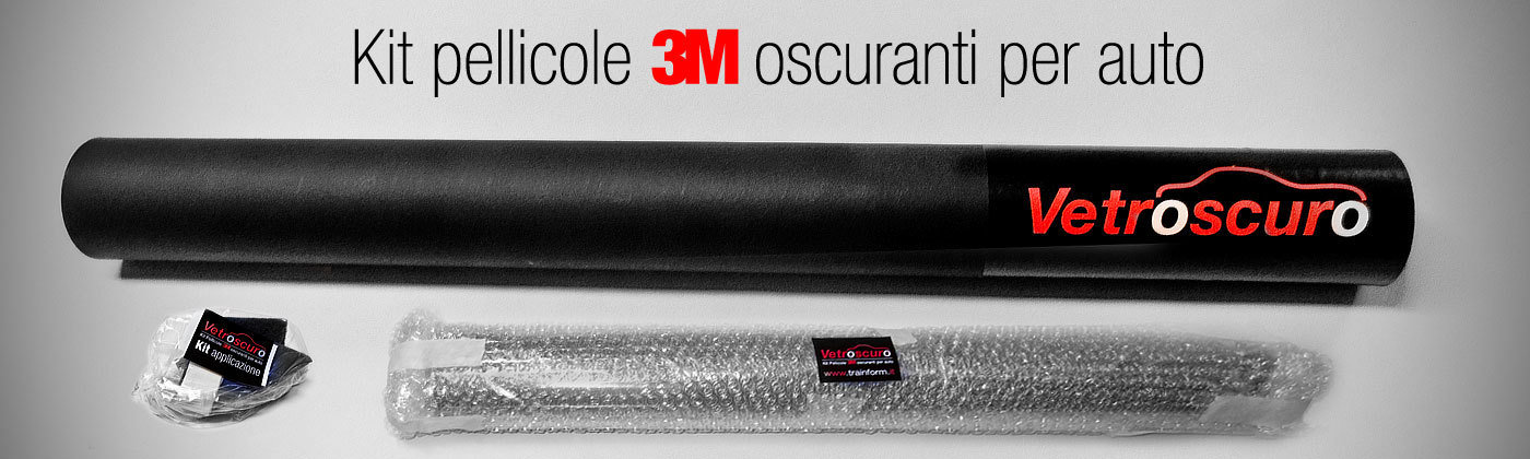 confezione e contenuto Kit Vetroscuro