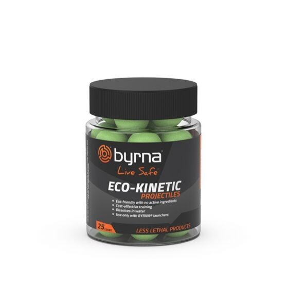 Byrna Eco Kinetic Projectiles - 25 Count