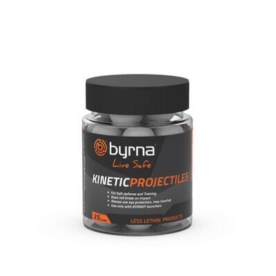 Byrna Kinetic Projectiles - 25 Count