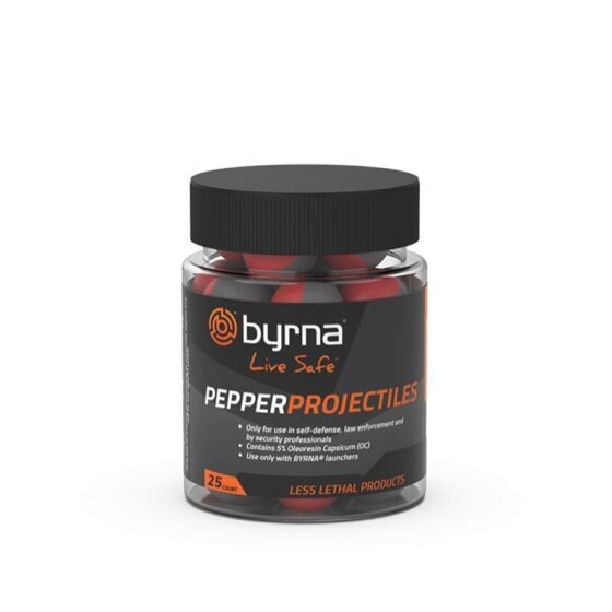 Byrna MAX projectiles - 25 Count