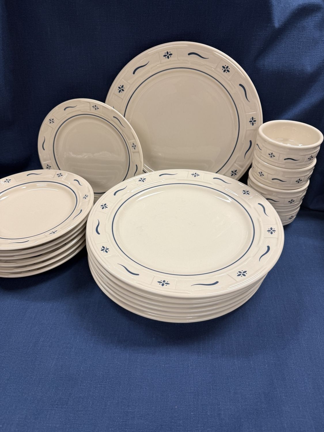 Longaberger Dish Set, 18 pc