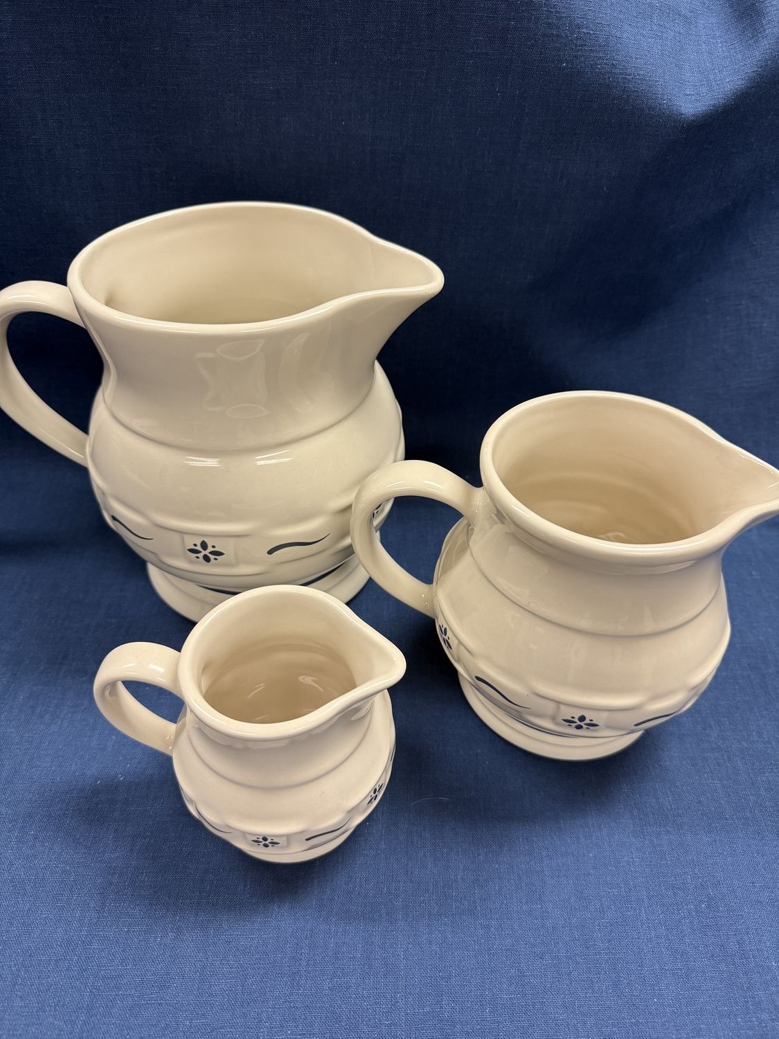 Longaberger Pitcher Set, 3 pc