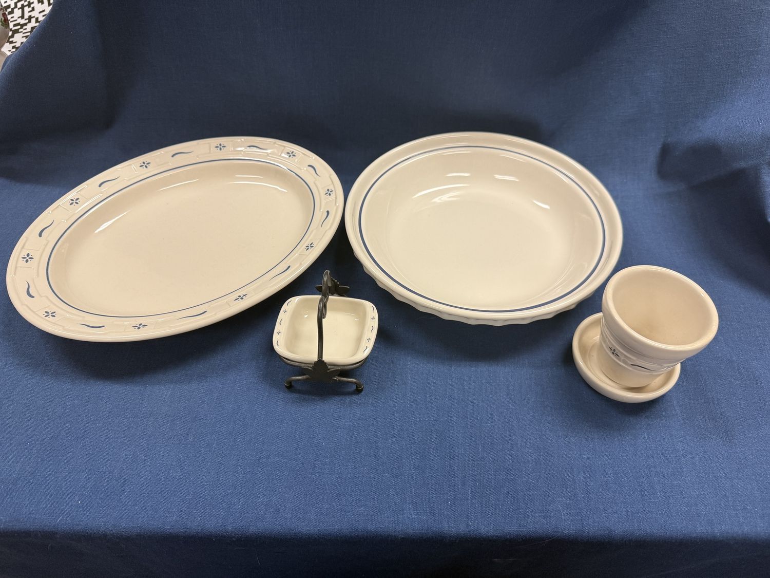 Longaberger Pottery Set, 4 pc