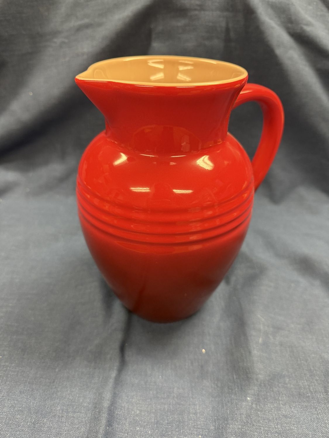 Red Le Creuset Pitcher