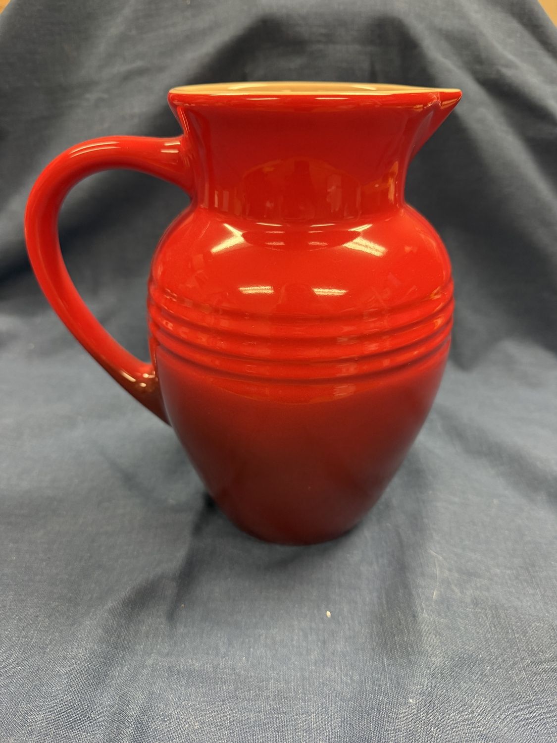 Red Le Creuset Pitcher