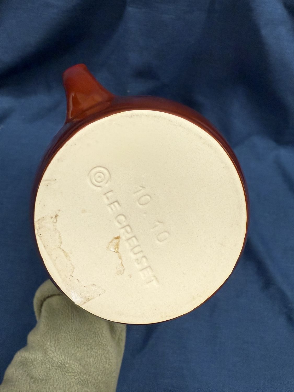 Red Le Creuset Pitcher