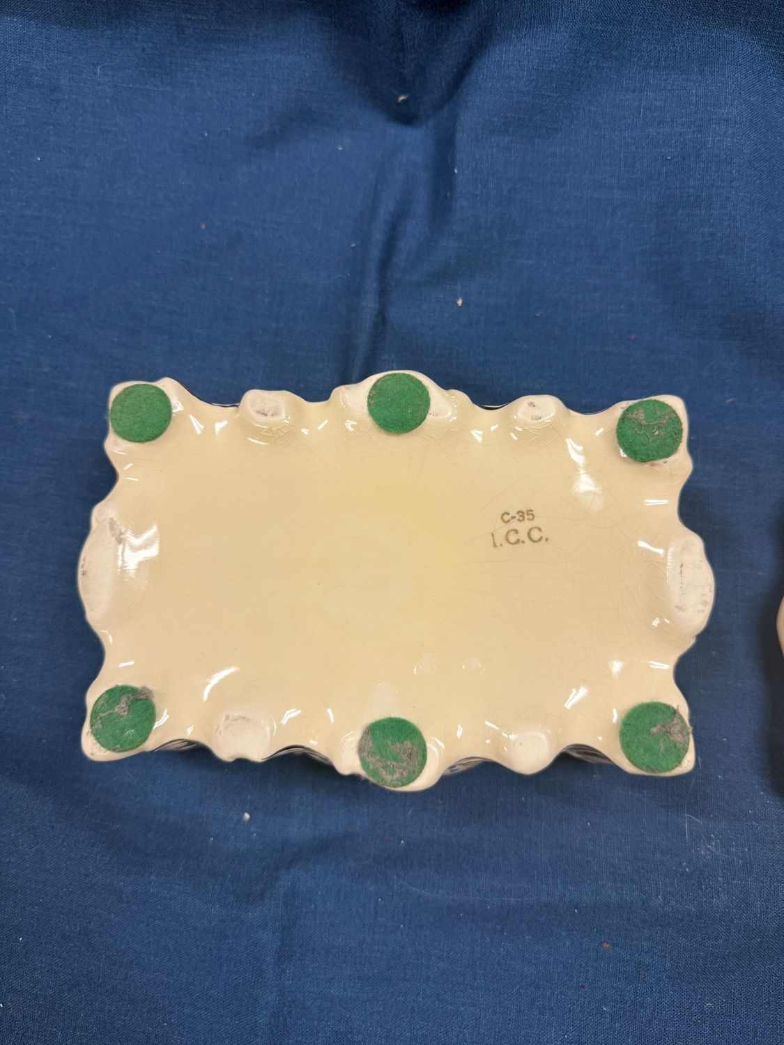 Vintage Ceramic Storage Box