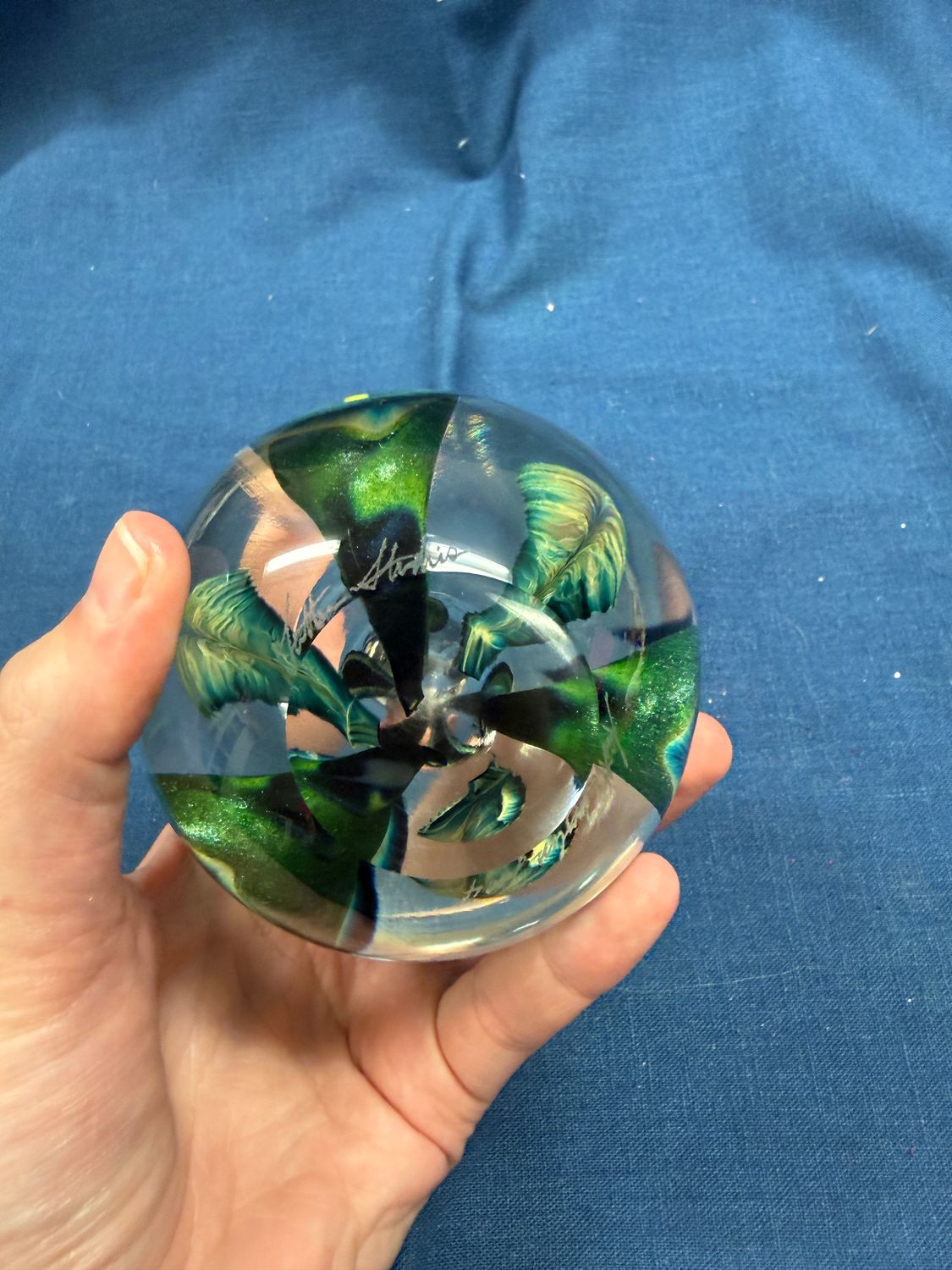 Art Glass Perfume Bottle