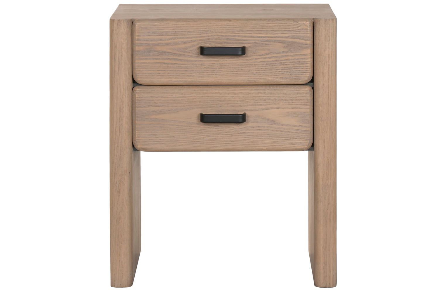 MESITA DE NOCHE ABETO METAL