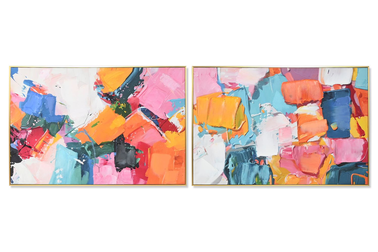 CUADRO LIENZO PS 122,5X3,5X82,5 ABSTRACTO 2 SURT. CUADRO LIENZO PS 122,5X3,5X82,5 ABSTRACTO 2 SURT.