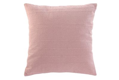COJIN ALGODON 45X45 ROSA PALO