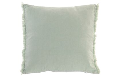 COJIN ALGODON 45X45 VERDE MENTA