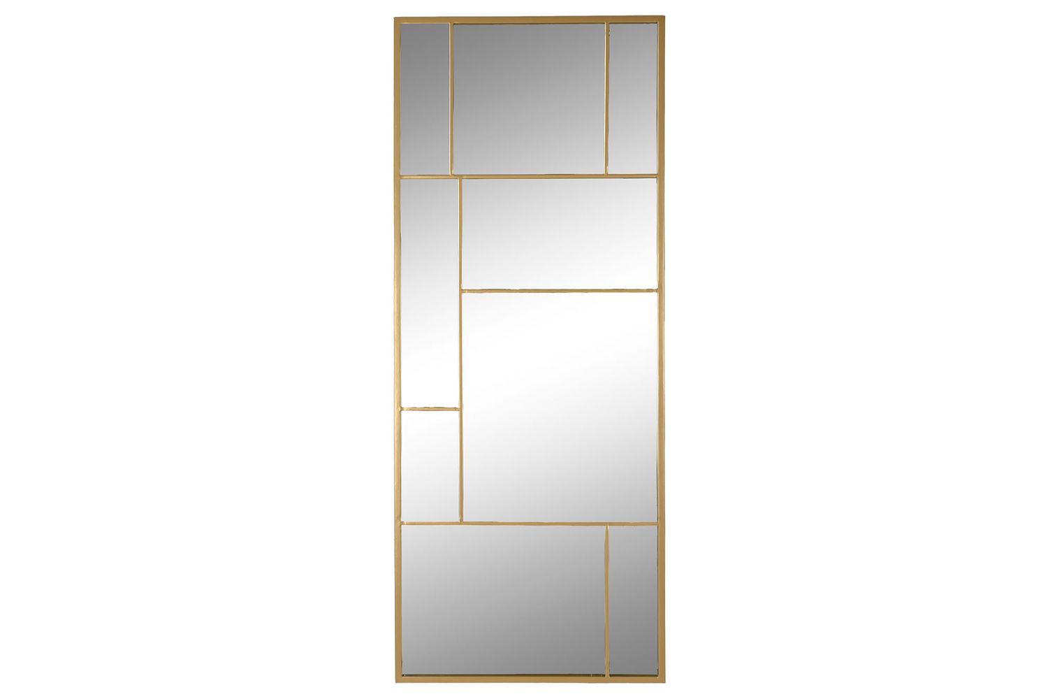 ESPEJO HIERRO CRISTAL 60X2X150 DORADO ESPEJO HIERRO CRISTAL 60X2X150 DORADO