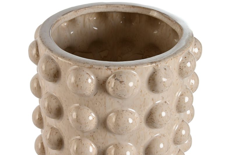 JARRON CERAMICA 17X17X50 BOLAS 2 SURT