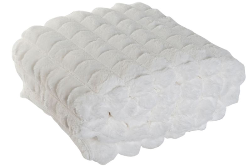 MANTA SOFA POLIESTER 130X170 420 GSM CRUDO