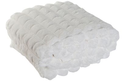 MANTA SOFA POLIESTER 130X170 420 GSM CRUDO