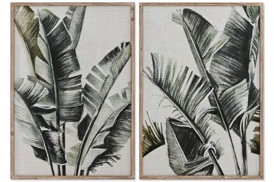 CUADRO ABETO CRISTAL 70X4X100 PALMERA 2 SURT.
