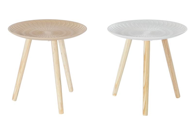 MESITA AUXILIAR MDF ABETO 44X44X45 2 SURT