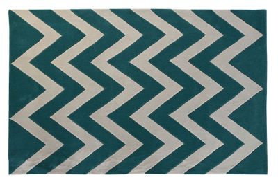 ALFOMBRA POLIESTER 120X180X2 1800 GSM ZIGZAG