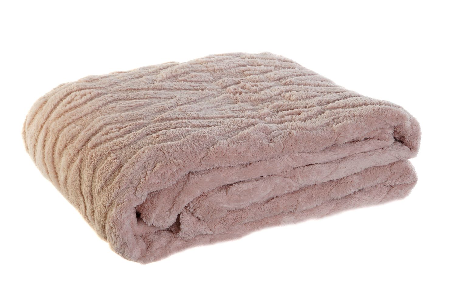 MANTA POLIESTER 150X200X1 250 GSM, ROMBOS ROSA