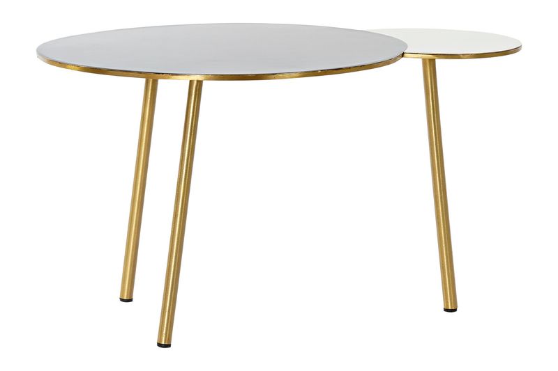 MESITA AUXILIAR ALUMINIO 67X50X37 DORADO