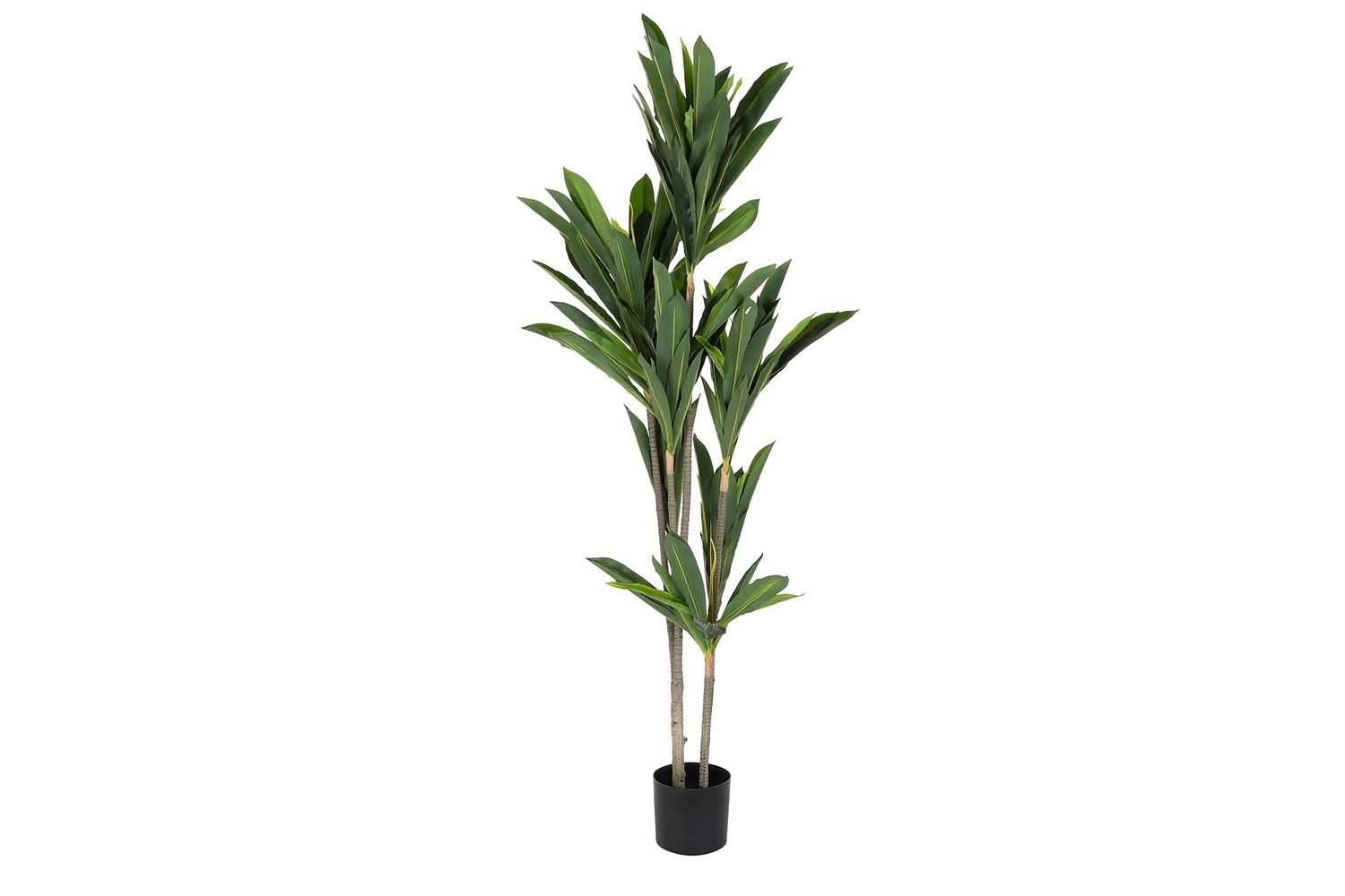 PLANTA POLIESTER PP 90X90X200 DRACENA VERDE