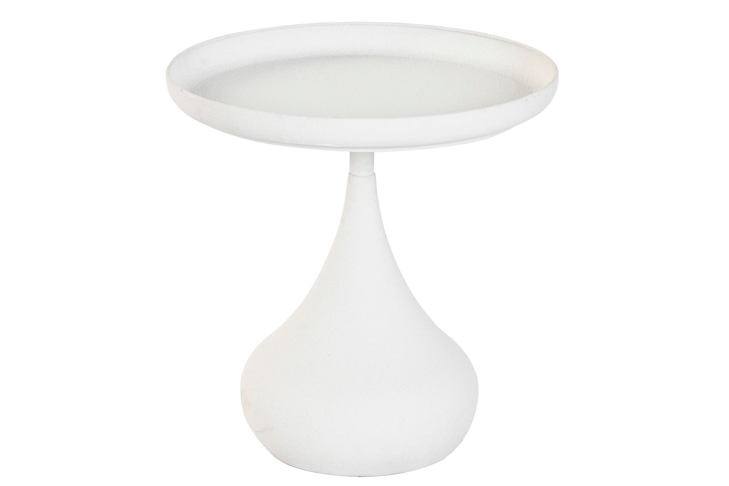 MESITA AUXILIAR METAL 51X51X51 GRIS CLARO