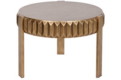 MESITA AUXILIAR METAL 62X62X50 DORADO