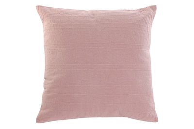 COJIN ALGODON 60X60 ROSA PALO