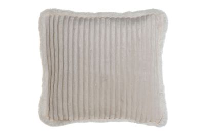 COJIN POLIESTER 45X15X45 380 GR, BORREGUITO BLANCO