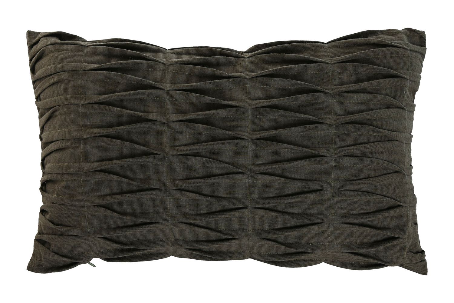 COJIN ALGODON 50X30 380 GR, PLIEGUES VERDE COJIN ALGODON 50X30 380 GR, PLIEGUES VERDE
