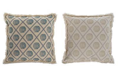 COJIN ALGODON POLIESTER 45X10X45 2 SURT.