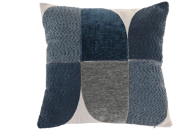 COJIN ALGODON POLIESTER 45X45 GRIS