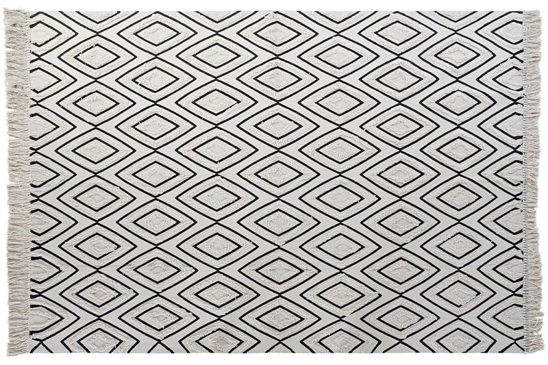 ALFOMBRA ALGODON 160X250X0,7 1000 GSM ROMBOS