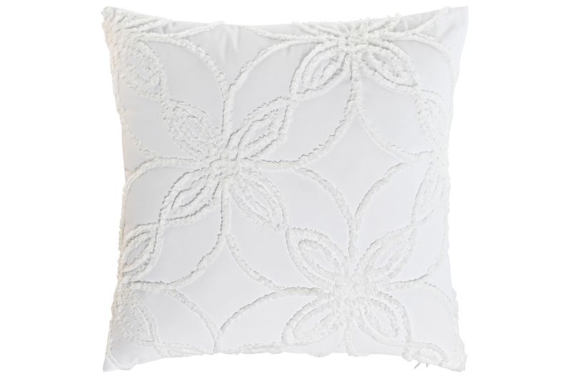 COJIN POLIESTER 45X45 420 GR, BLANCO