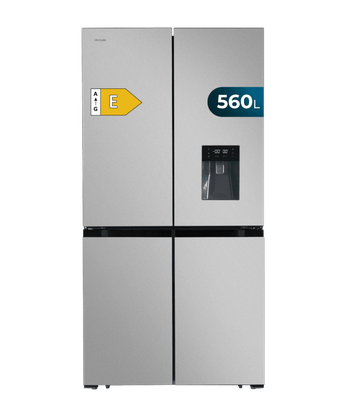 Frigorífico 4 puertas inox Bolero CoolMarket 4D 564 Inox E